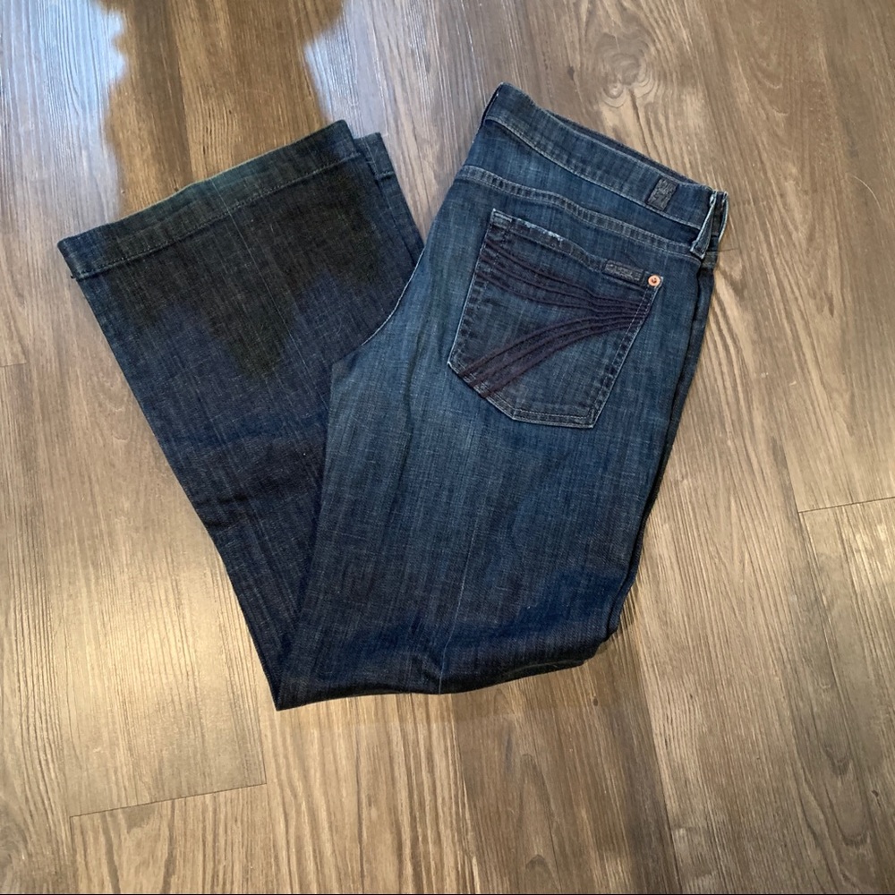 7 for All Mankind Dojo Flare Size 32